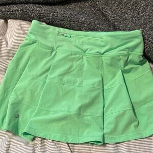 lululemon athletica Green Skort